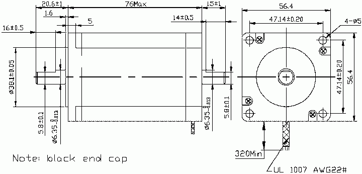 Silnik krokowy SM 57-76-3008B - 1.9Nm
